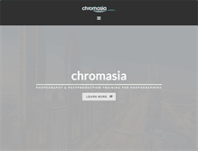 Tablet Screenshot of chromasia.com